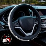 Diamond Leather Steering Wheel Cover-2