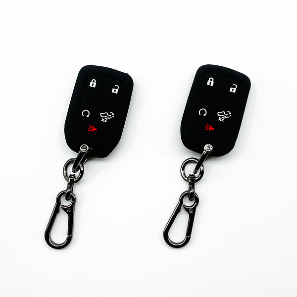 2PCS Key Fob Case Cover Chevy Silverado